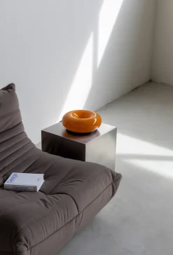 Donut Glow Glass Lamp – Warm Ambient Light with 3 Modes