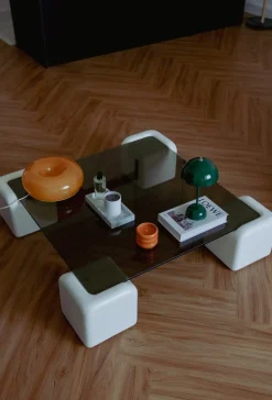 Donut Glow Glass Lamp – Warm Ambient Light with 3 Modes