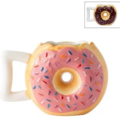 Donut-Keramiktasse – süße Kaffeetasse für Donut-Liebhaber