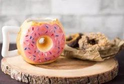 Donut-Keramiktasse – süße Kaffeetasse für Donut-Liebhaber