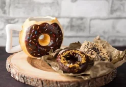 Donut-Keramiktasse – süße Kaffeetasse für Donut-Liebhaber