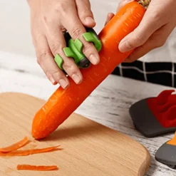 Doppelfinger-Gemüseschäler – Ergonomisches Küchenwerkzeug für müheloses Gemüsevorbereiten