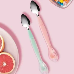 Doppelköpfiger Babylöffel – Doppeltes Fütterungsgeschirr für Kleinkinder