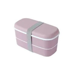 Doppellagige Lunchbox aus Metall – Langlebiger Frischhaltebehälter