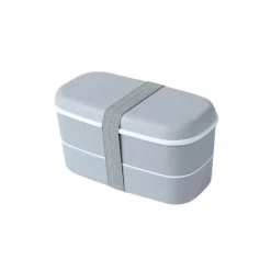 Doppellagige Lunchbox aus Metall – Langlebiger Frischhaltebehälter