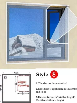 Doppellagige, winddichte Winterjacke – warmes Outdoor-Wickeltuch