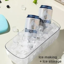 Doppelschichtige Eiswürfelschale - Eiswürfel-Organizer