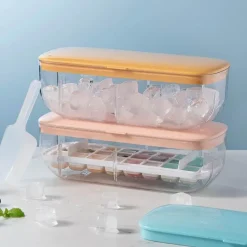 Doppelschichtige Eiswürfelschale - Eiswürfel-Organizer