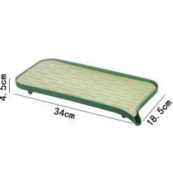 Doppelschichtige Küchenabtropfschale – platzsparender Organizer