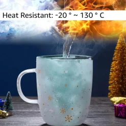 Doppelschichtige Weihnachtsbecher – Festliches Trinkgeschirr für die Feiertage