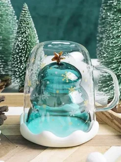 Doppelschichtige Weihnachtsbecher – Festliches Trinkgeschirr für die Feiertage