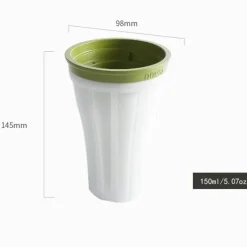 Doppelschichtiger Eiswürfelbereiter-Becher - DIY-Smoothie-Maker
