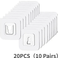 Doppelseitig klebender Wandhaken – Organizer ohne Lochen