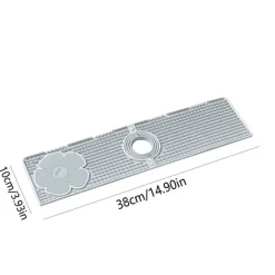 Doppelseitige Arbeitsplattenmatte - Spritzschutz für den Wasserhahn