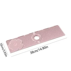 Doppelseitige Arbeitsplattenmatte - Spritzschutz für den Wasserhahn