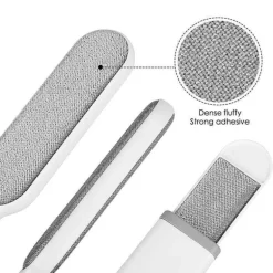 Doppelseitige Bürste zur Entfernung von Tierhaaren – wiederverwendbares Staubwerkzeug