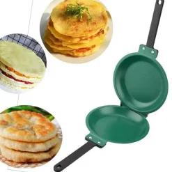 Doppelseitige Pfannkuchenpfanne – vielseitiges Küchenutensil für Omeletts und Steaks