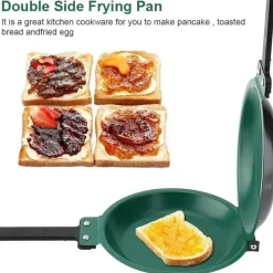Doppelseitige Pfannkuchenpfanne – vielseitiges Küchenutensil für Omeletts und Steaks