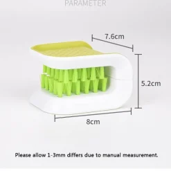 Doppelseitige, rutschfeste Reinigungsbürste – vielseitiges Schrubbwerkzeug