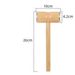 Doppelseitiger Fleischklopferhammer – Küchenwerkzeug zum Zartmachen von Fleisch
