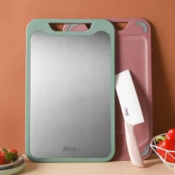 Doppelseitiges Schneidebrett – 2-in-1-Küchenutensil