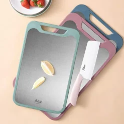 Doppelseitiges Schneidebrett – 2-in-1-Küchenutensil