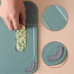 Doppelseitiges Schneidebrett – 2-in-1-Küchenutensil