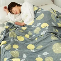 Doppelte Baumwolldecke - Weiche, atmungsaktive Bettdecke