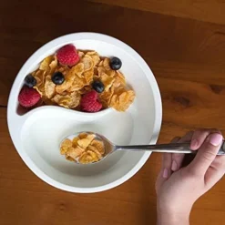 Doppelte Servierschüsseln mit Griff - Kreative separate Schale