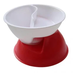 Doppelte Servierschüsseln mit Griff - Kreative separate Schale