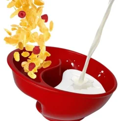 Doppelte Servierschüsseln mit Griff - Kreative separate Schale