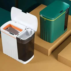 Doppelter Mülleimer - Abfalleimer mit Flüssigkeitstrenner