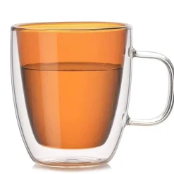 Doppelwandiges mehrfarbiges Weinglas-Set – Stilvolle Cocktailbecher