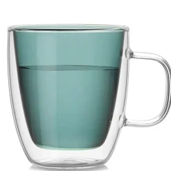 Doppelwandiges mehrfarbiges Weinglas-Set – Stilvolle Cocktailbecher