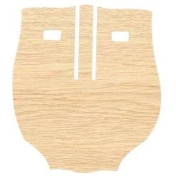 3D-Puzzle aus Holz mit Hirschkopf – dekorative Wandkunst für die Inneneinrichtung