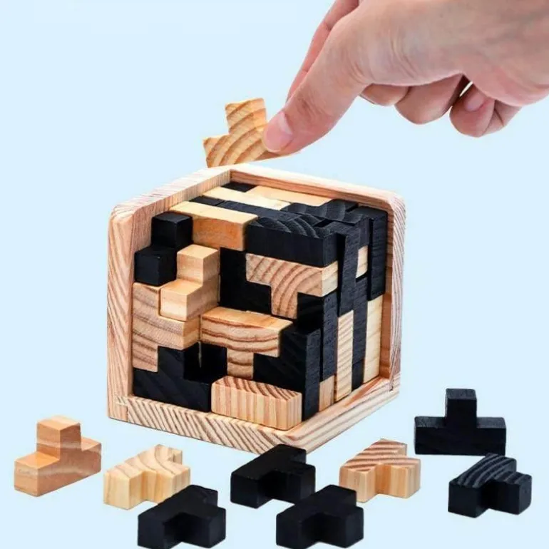 3D-Puzzle-Spielzeug – lehrreiches Denkspiel für alle Altersgruppen