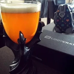 Drachenklauenbecher - Mittelalterliches Wodka- und Weintrinkgeschirr