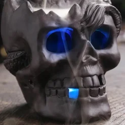 Drachenschädel LED Räuchergefäß - Gothic Home Decor Aromatherapie Diffusor