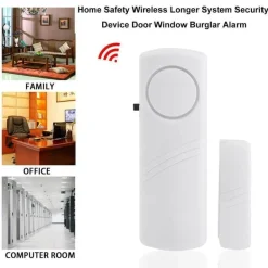 Drahtloser Alarm mit magnetischem Bewegungssensor – Sicherheitssystem für Zuhause