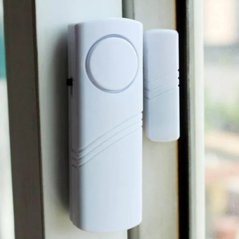 Drahtloser Alarm mit magnetischem Bewegungssensor – Sicherheitssystem für Zuhause