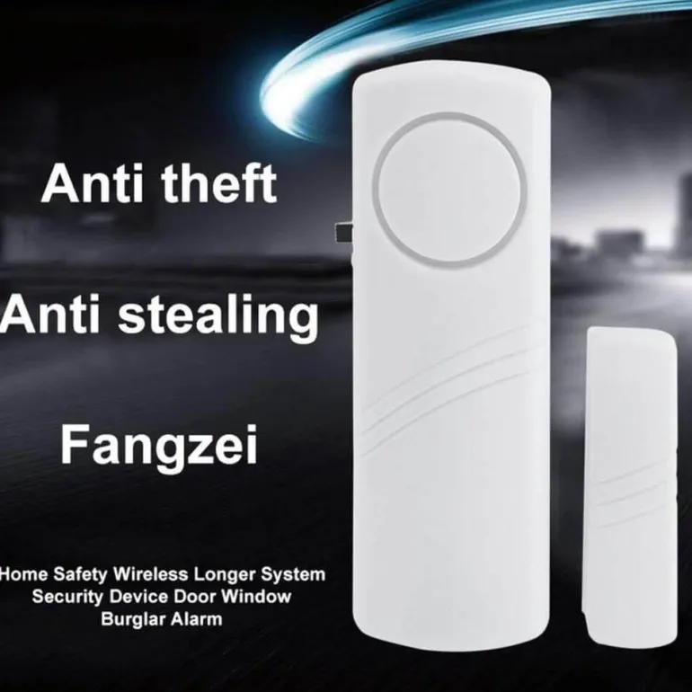 Drahtloser Alarm mit magnetischem Bewegungssensor – Sicherheitssystem für Zuhause