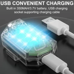 Drahtloser Blinker mit Fernbedienung - Antikollisions-Sicherheitslicht