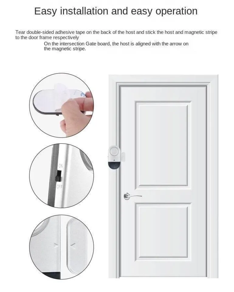 Drahtloses Sicherheitsalarmsystem - Remote Alert Home Security