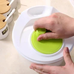 Drehbare Gemüseabtropfbox