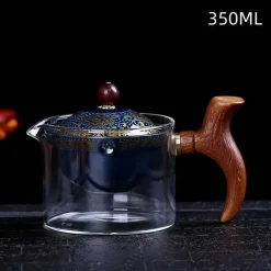 Drehbare Keramik-Teekanne – Traditionelles Harmony-Design