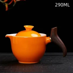 Drehbare Keramik-Teekanne – Traditionelles Harmony-Design