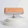 Drehbare magnetische LED-Nachtlampe - wiederaufladbare Schreibtischlampe aus Holz