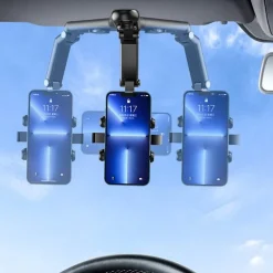 Drehbarer Autotelefonhalter - Sonnenblenden-Cliphalterung