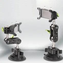 Drehbarer Autotelefonhalter mit langem Arm - Federsichere Universalhalterung