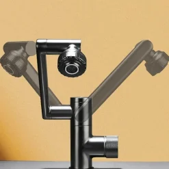 Drehbarer Badezimmerhahn – Japanisches Design mit Digitalanzeige